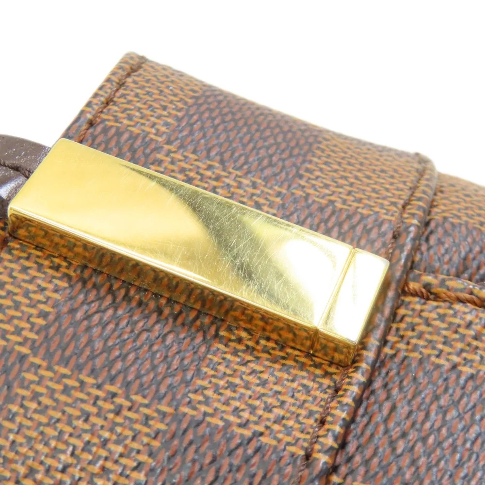 LOUIS VUITTON Authentic Brown Damier Canvas Tote Bag